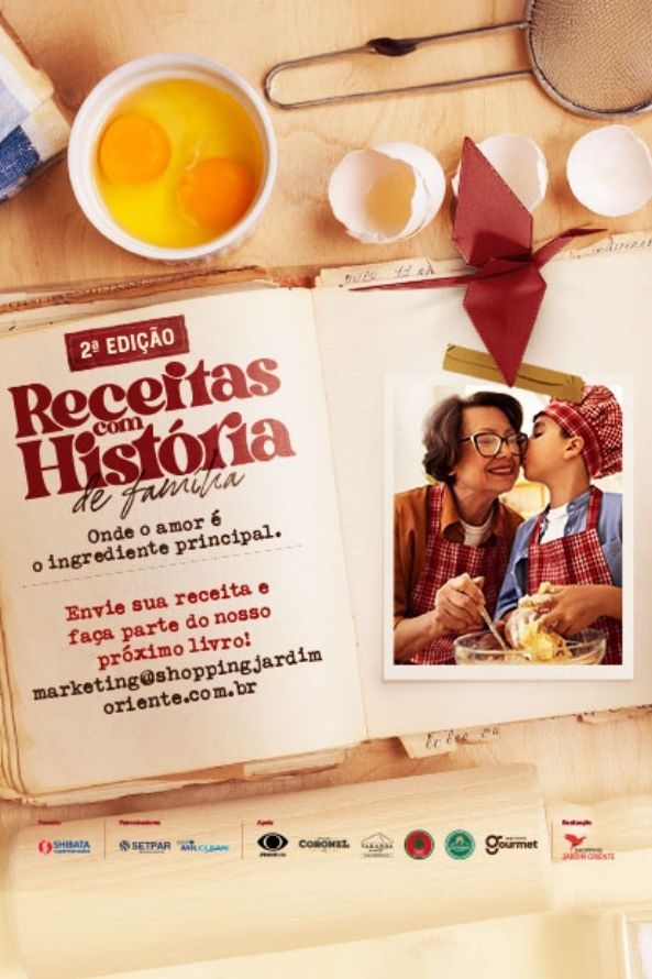 RECEITAS COM HISTÓRIA DE FAMILIA no Shopping Jardim Oriente