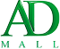 Logo da comercializadora AD Mall no Shopping Jardim Oriente